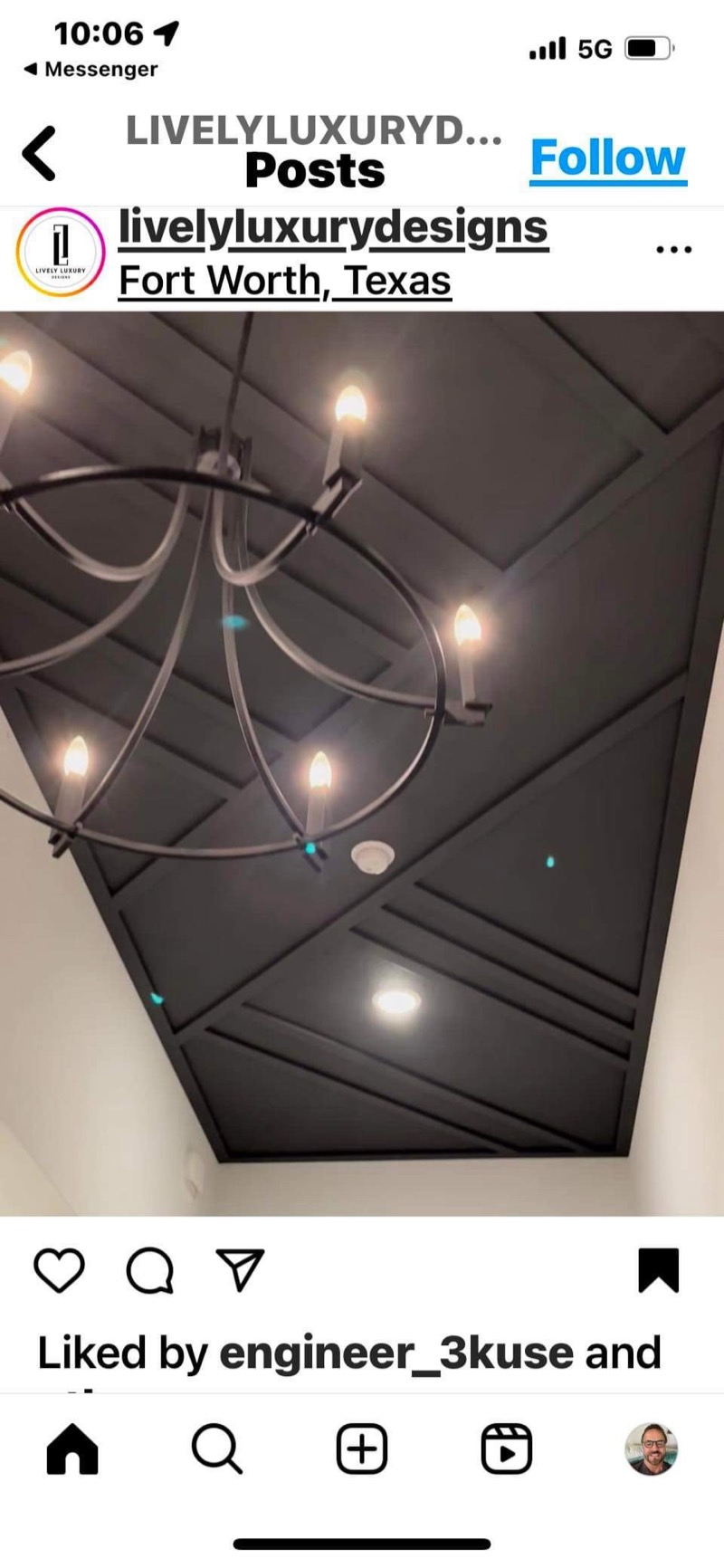 Accent Walls & Ceilings project by Lively Luxury Designs