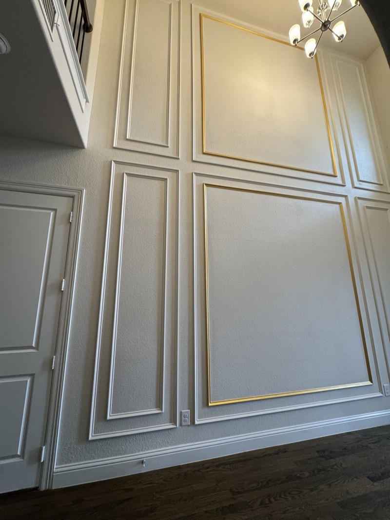 High Ceiling and TV Walls project by Lively Luxury Designs