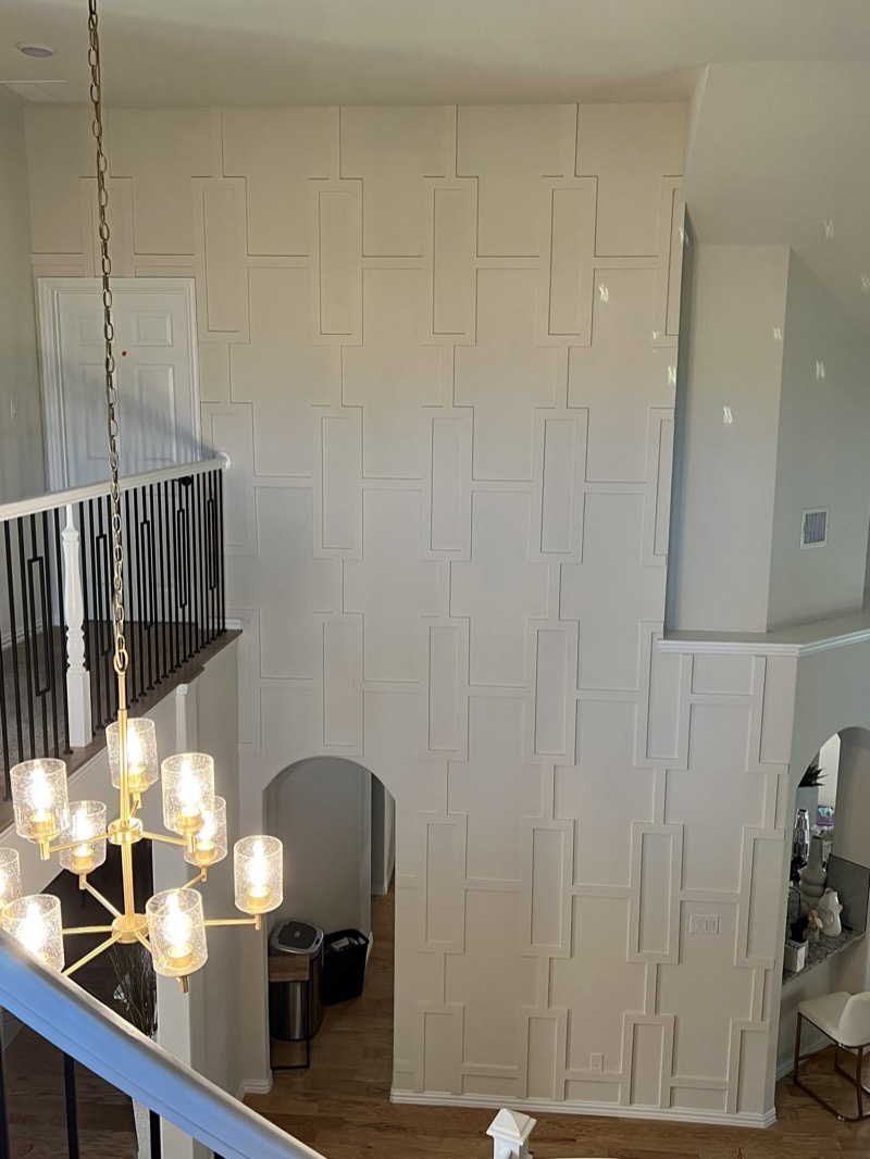 High Ceiling and TV Walls project by Lively Luxury Designs