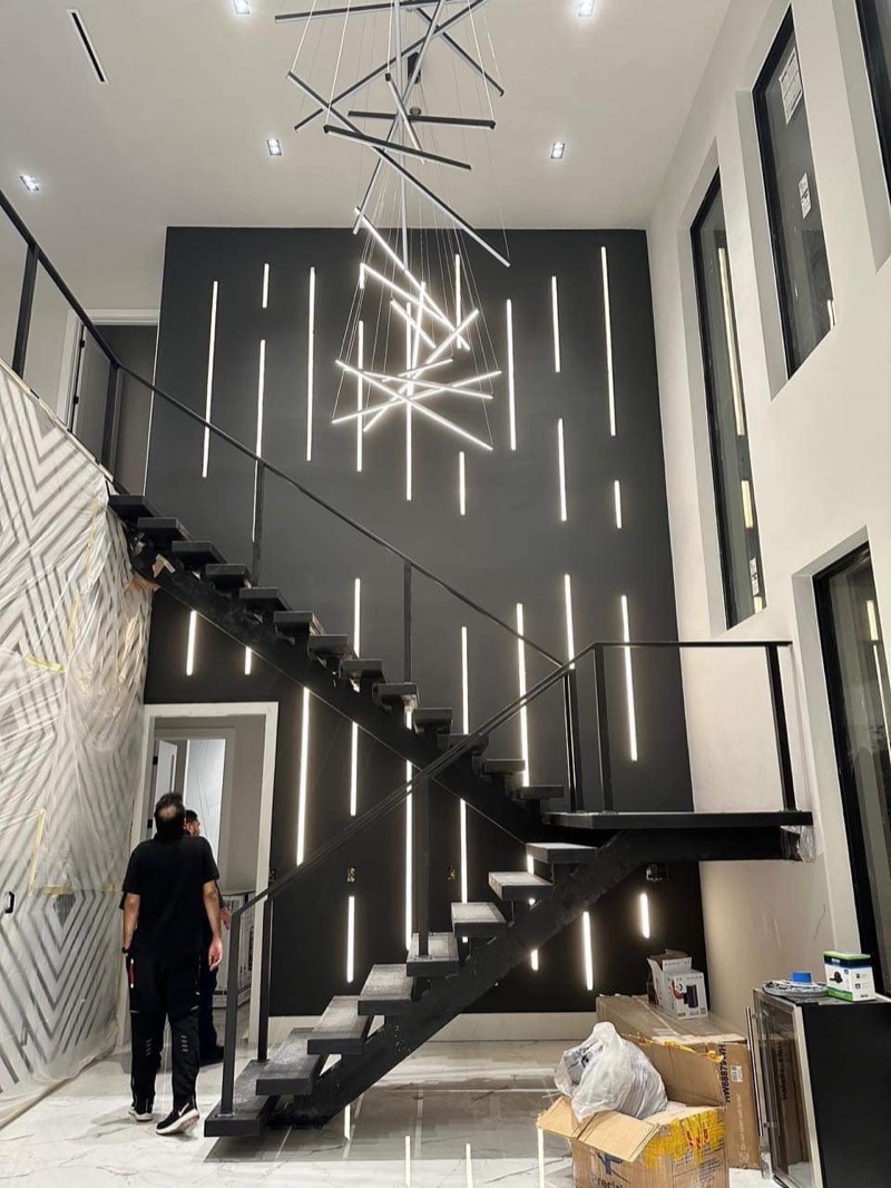Light Walls project by Lively Luxury Designs