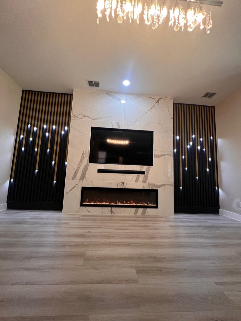 Light Walls project by Lively Luxury Designs