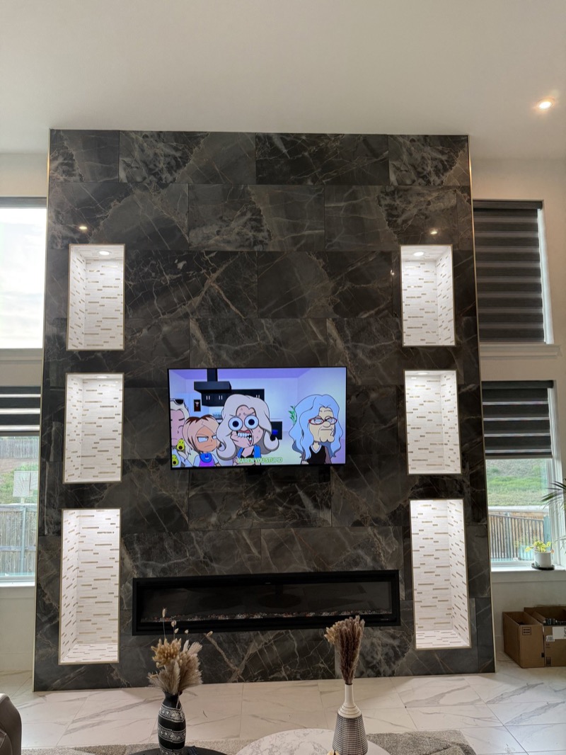 Light Walls project by Lively Luxury Designs