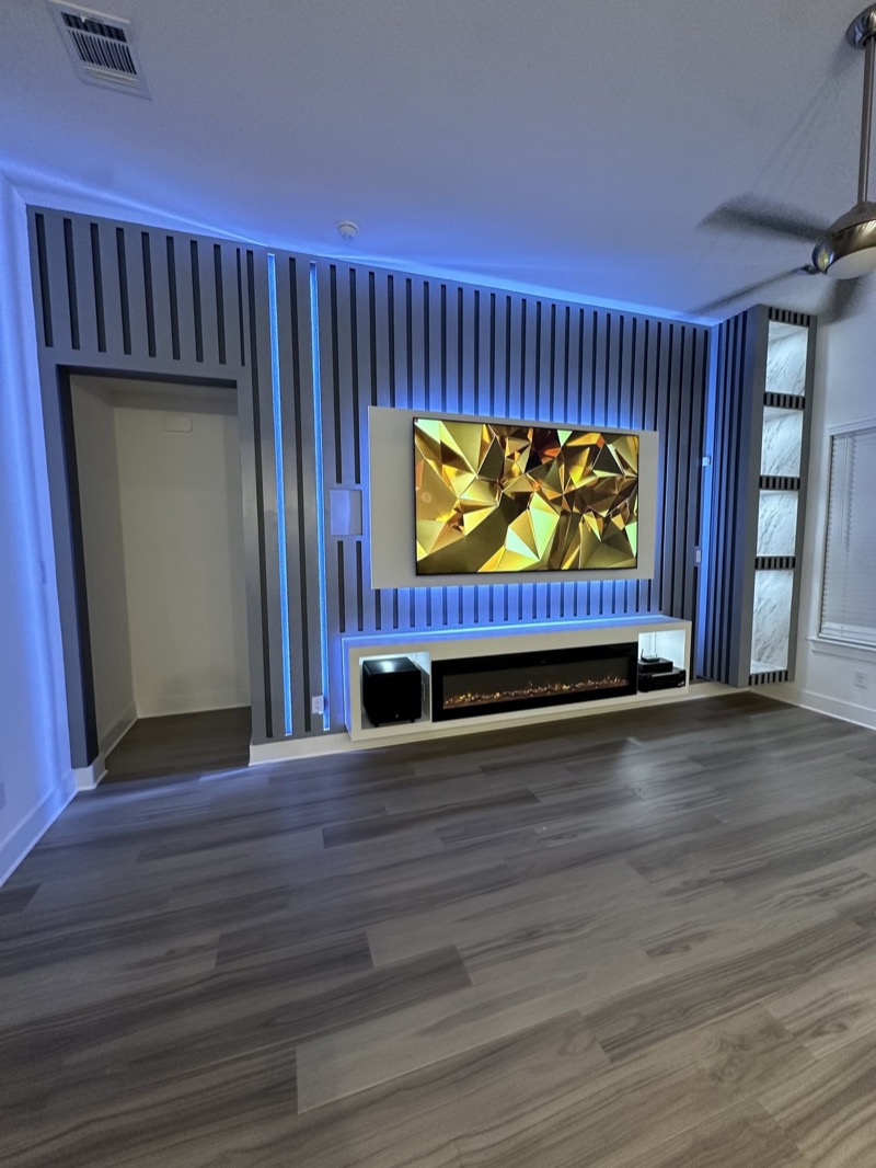 Light Walls project by Lively Luxury Designs