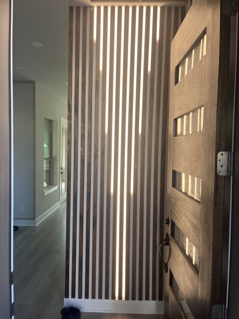 Light Walls project by Lively Luxury Designs