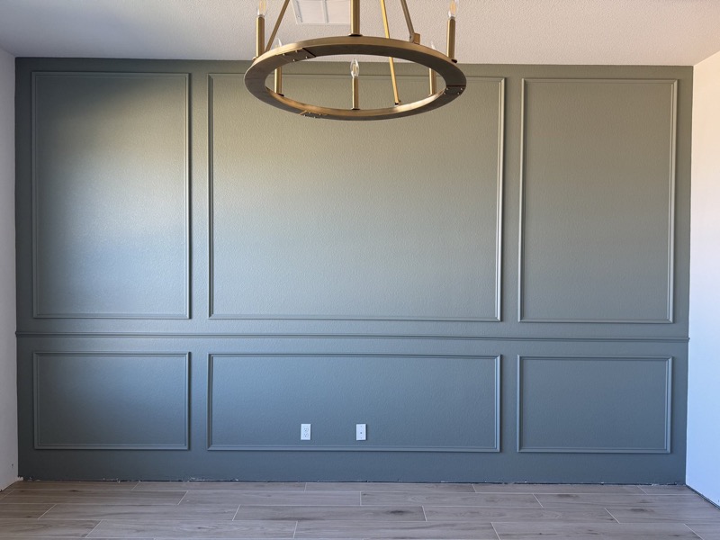 Wainscoting & Trim Finishing project by Lively Luxury Designs