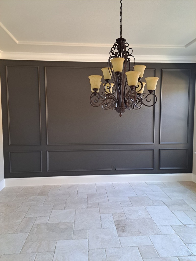 Wainscoting & Trim Finishing project by Lively Luxury Designs