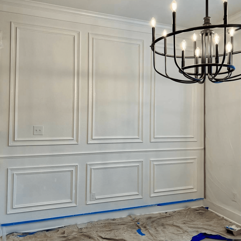 Wainscoting & Trim Finishing project by Lively Luxury Designs