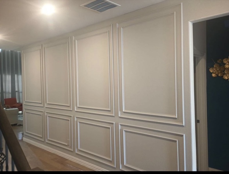 Wainscoting & Trim Finishing project by Lively Luxury Designs
