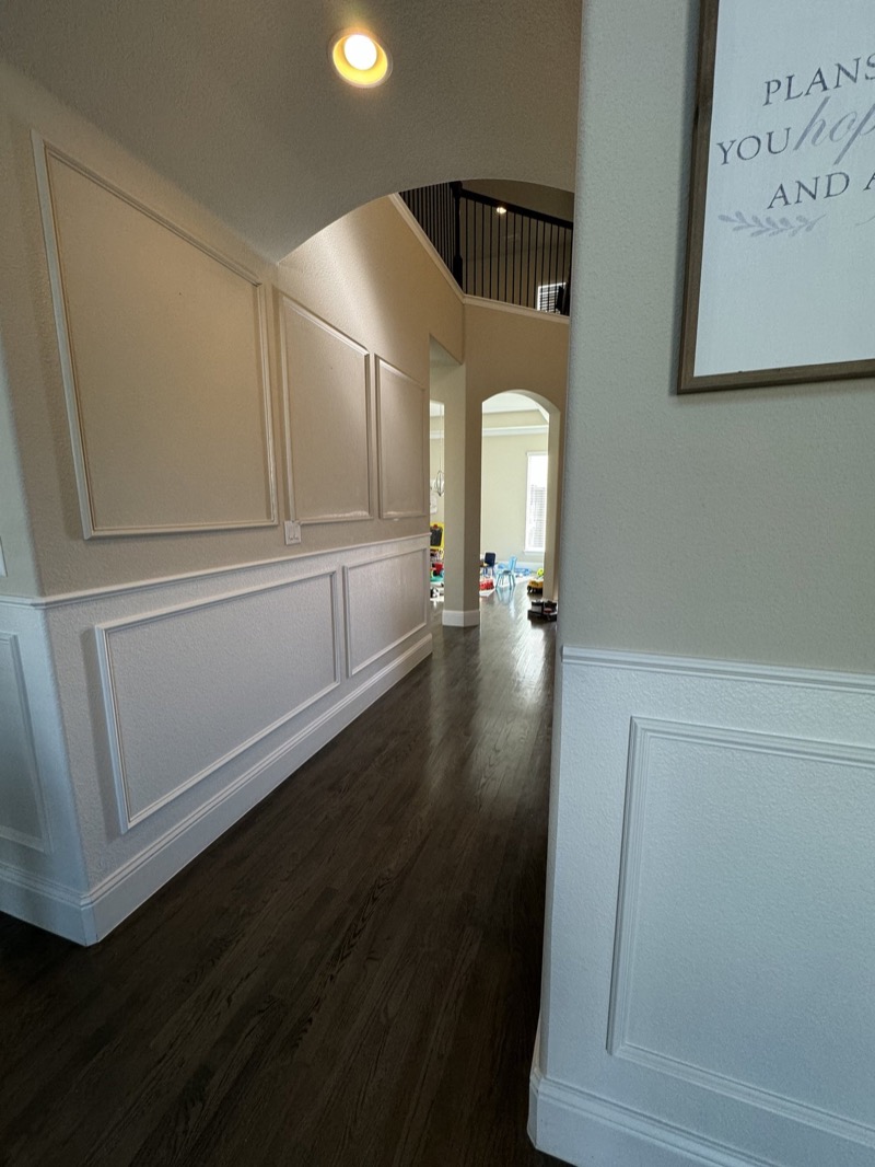 Wainscoting & Trim Finishing project by Lively Luxury Designs