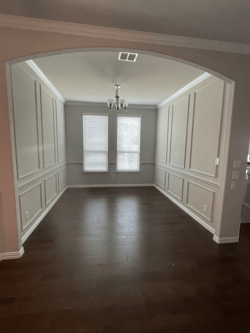 Wainscoting & Trim Finishing project by Lively Luxury Designs