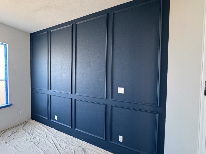 Wainscoting & Trim Finishing project by Lively Luxury Designs