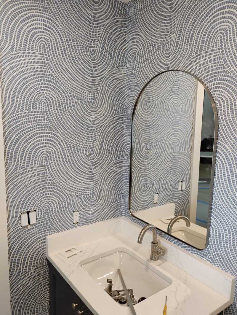 Wallpaper project by Lively Luxury Designs