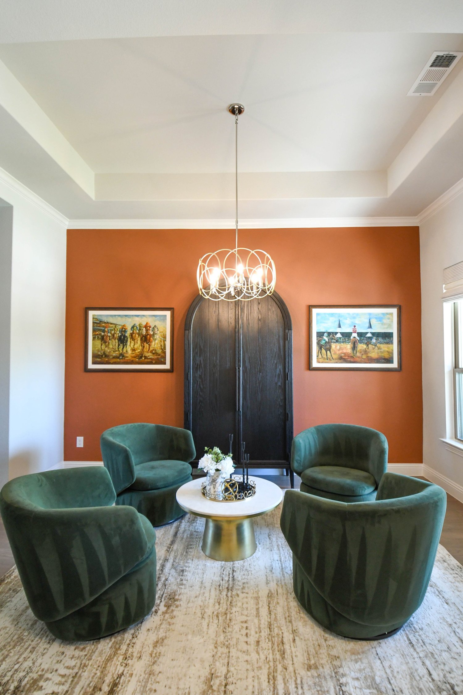 Interior painting in an Oak Point, TX home